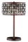 Лампа настольная NewRgy HAMT8612/3B CFG+SMG, 3×40 Вт, коричневая