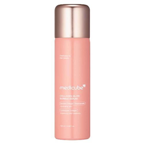 Medicube Collagen Glow Bubble Serum увлажняющая пузырьковая сыворотка с коллагеном для сияния кожи