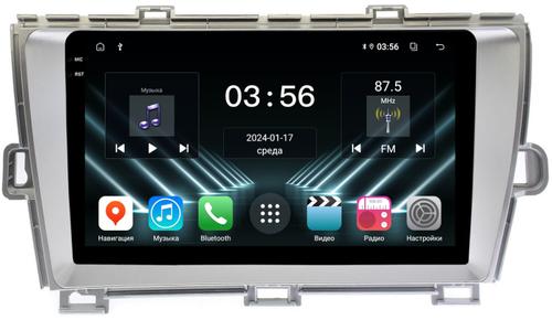 Магнитола для Toyota Prius 30 2009-2015 (правый руль) - FarCar S280 монитор 9.5" IPS на Android 13, CarPlay