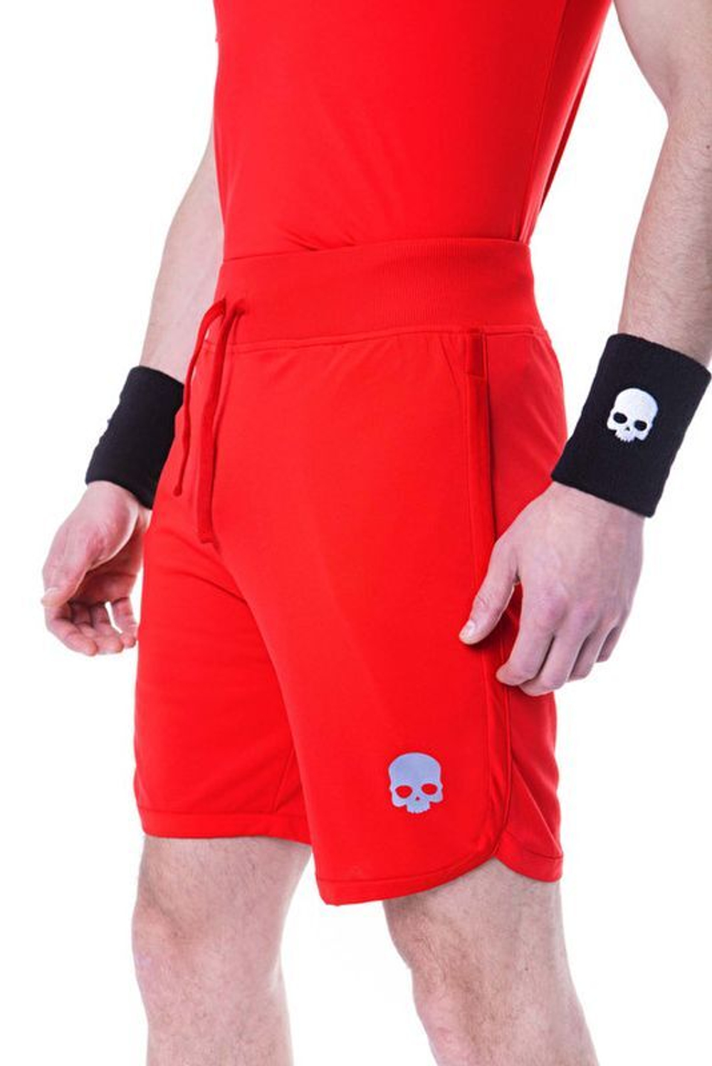 Мужские теннисные шорты Hydrogen Tech Shorts Man - красный