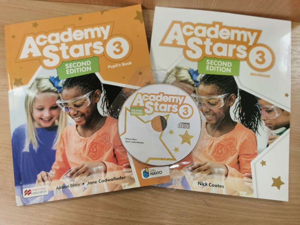 Academy Stars Second Edition Level 3 PB+WB + CD Academy Stars Second Edition Level 3 PB+WB + CD