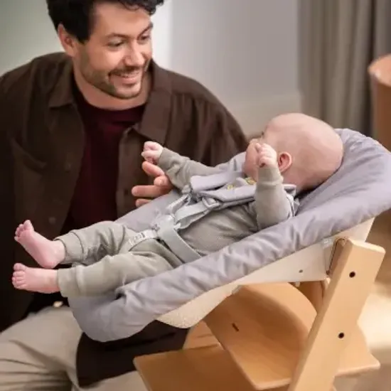 Сиденье для новорождённого Stokke Newborn Set в стульчик Tripp Trapp (Grey)