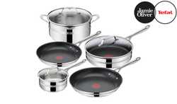 Набор посуды Tefal Jamie Oliver Cook Smart 8 предметов E310S874