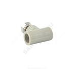 Тройник PP-R комбинированный серый Дн 25х3/4" с накидной гайкой VALFEX 10140025Г