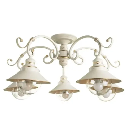 Потолочная люстра Arte Lamp GRAZIOSO A4577PL-5WG, 5хE27