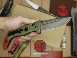 Нож Benchmade 275SFE-2 Adamas ODOD - зеленая рукоять