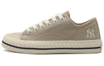MLB Playball Origin Comfortable Abrasion Resistant Low top Canvas Shoes Unisex Beige Yellow