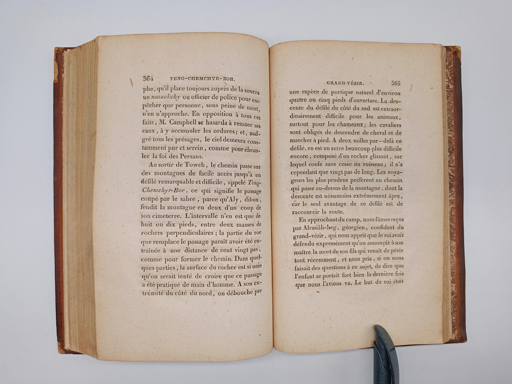 "Second voyage en Perse, en Armenie. Tome 1, 2" Par Jacques Morier, 1818