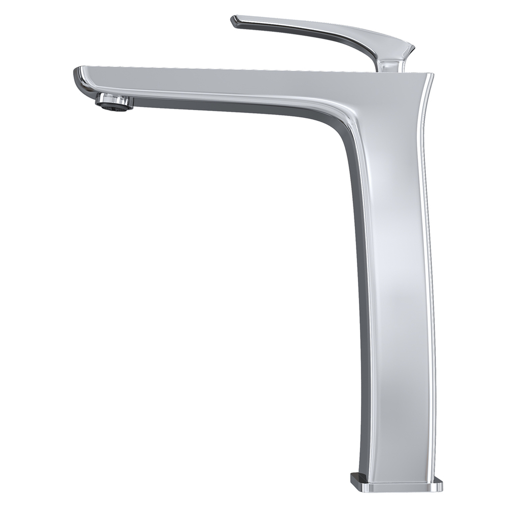 Смеситель для раковины 26k MIXLINE МЛ21-042(ML21-042) "Элегия" высокий излив