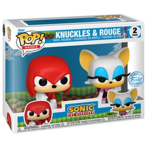Фигурка Funko POP! Games Sonic the Hedgehog Knuckles & Rouge (Exc) 2PK 77477