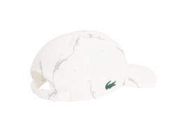 Теннисная кепка Lacoste Reflective Print - white