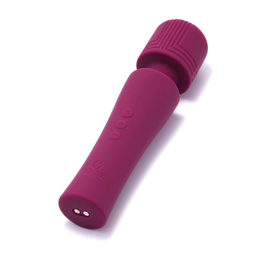 Фиолетовый wand-вибратор Selove PulseWand - 20,3 см. (Цвет: фиолетовый)