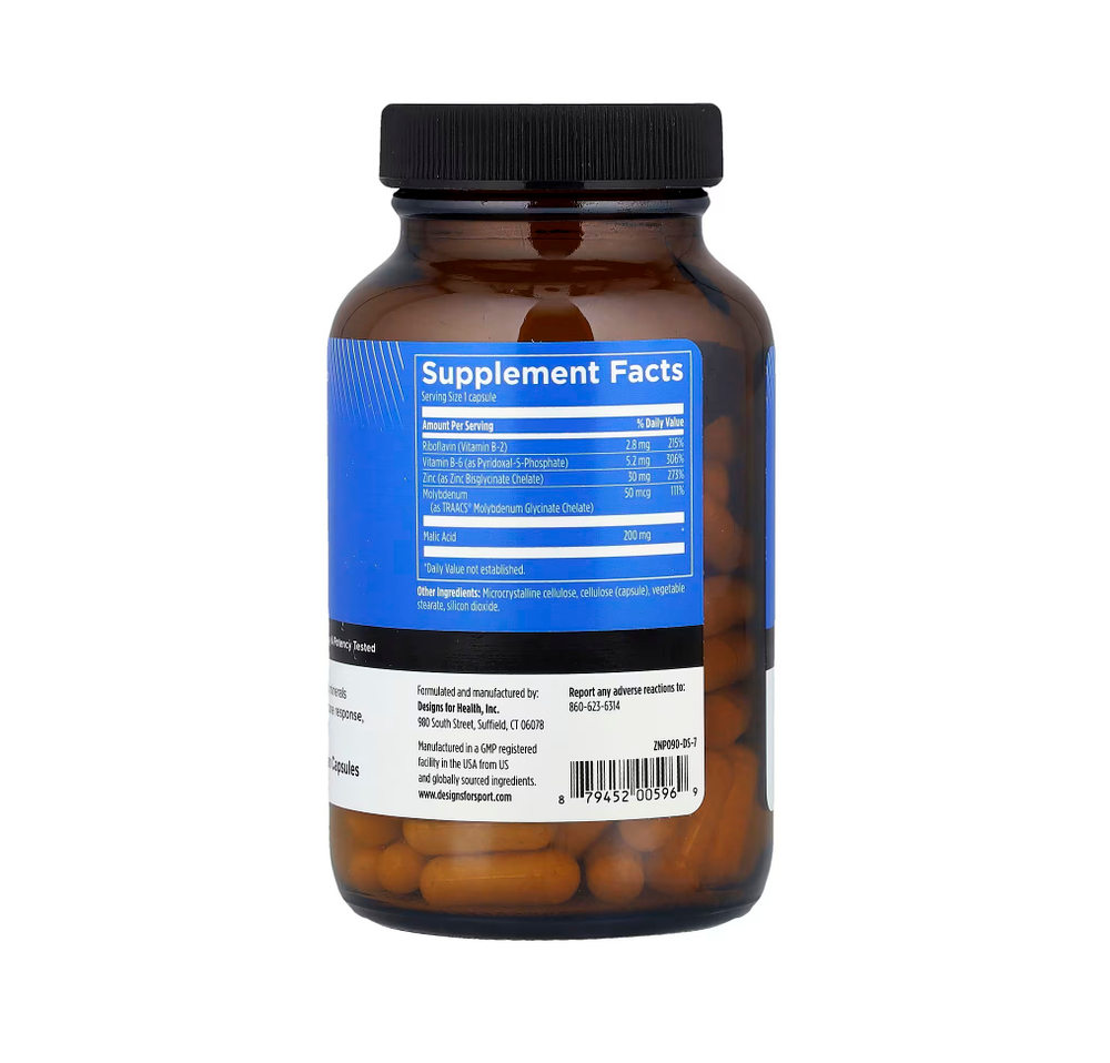 Designs For Sport - Zinc+ 90 capsules