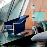 Floor design lamp Alice by Atelier de Troupe