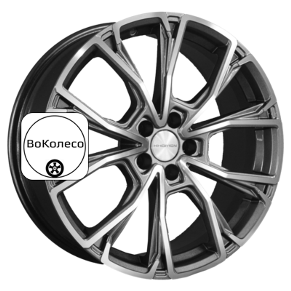 7,5x19/5x108 ET36 D65,1 KHW1907 (Exeed VX/TXL) Gray-FP Khomen Wheels