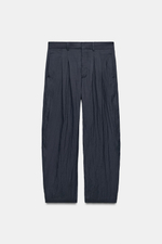 ЛЕГКИЕ БРЮКИ С ЗАЩИПАМИ — ZW COLLECTION — ZARA