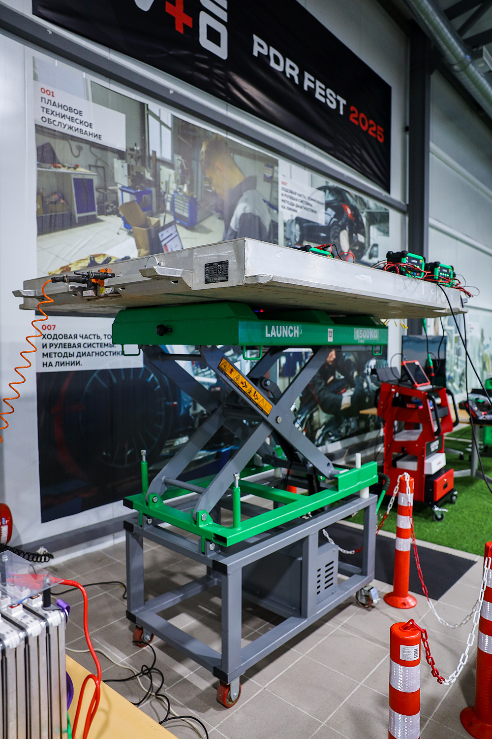 LAUNCH EV TLT615D подъемник аккумуляторный