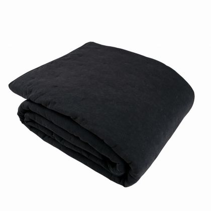 Покрывало 240х260 и 2 декоративные наволочки 65х65 Hamam Payas dark grey