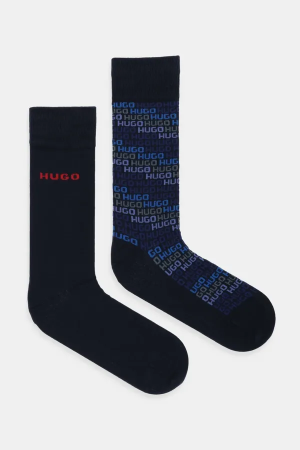 Носки (2 пары) мужские HUGO 2P RS ALL OVER