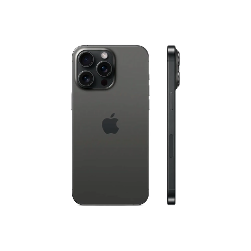Смартфон Apple iPhone 15 Pro Max 256GB Dual Sim, Black Titanium (Черный)