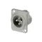 Neutrik NC3MD-LX панельный разъем XLR male с дополнительной защитой от RF помех