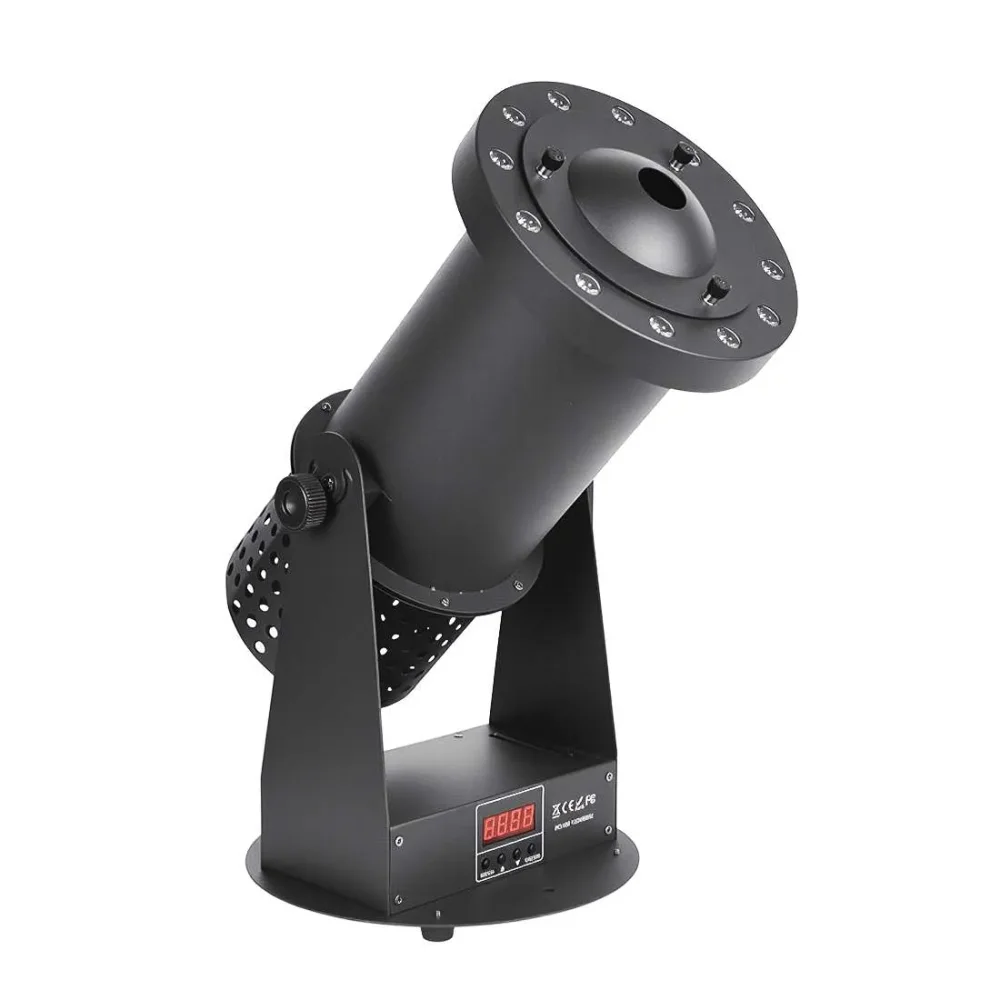LED конфетти-пушка MOKA SFX MK-CN06A 1500 Вт (6 м, DMX, 12×3 Вт RGB)