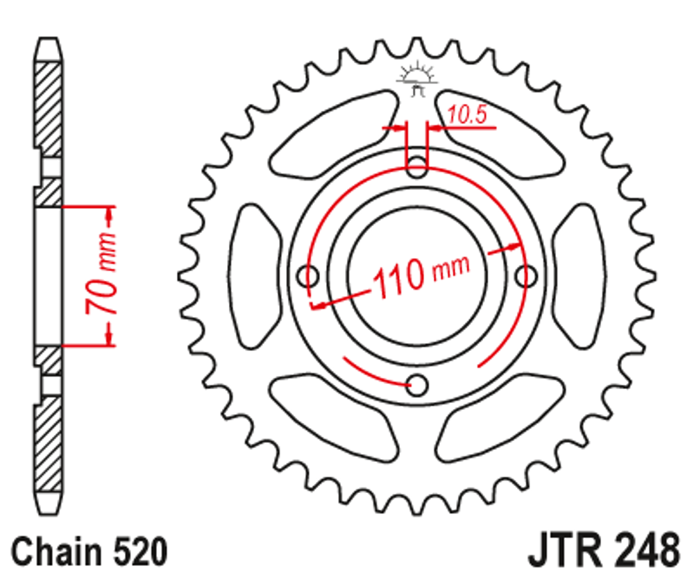 Звезда JTR248.44