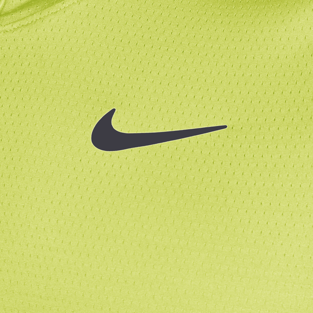 Мужское теннисное поло Nike Dri-Fit Advantage Court Polo Men - Lime