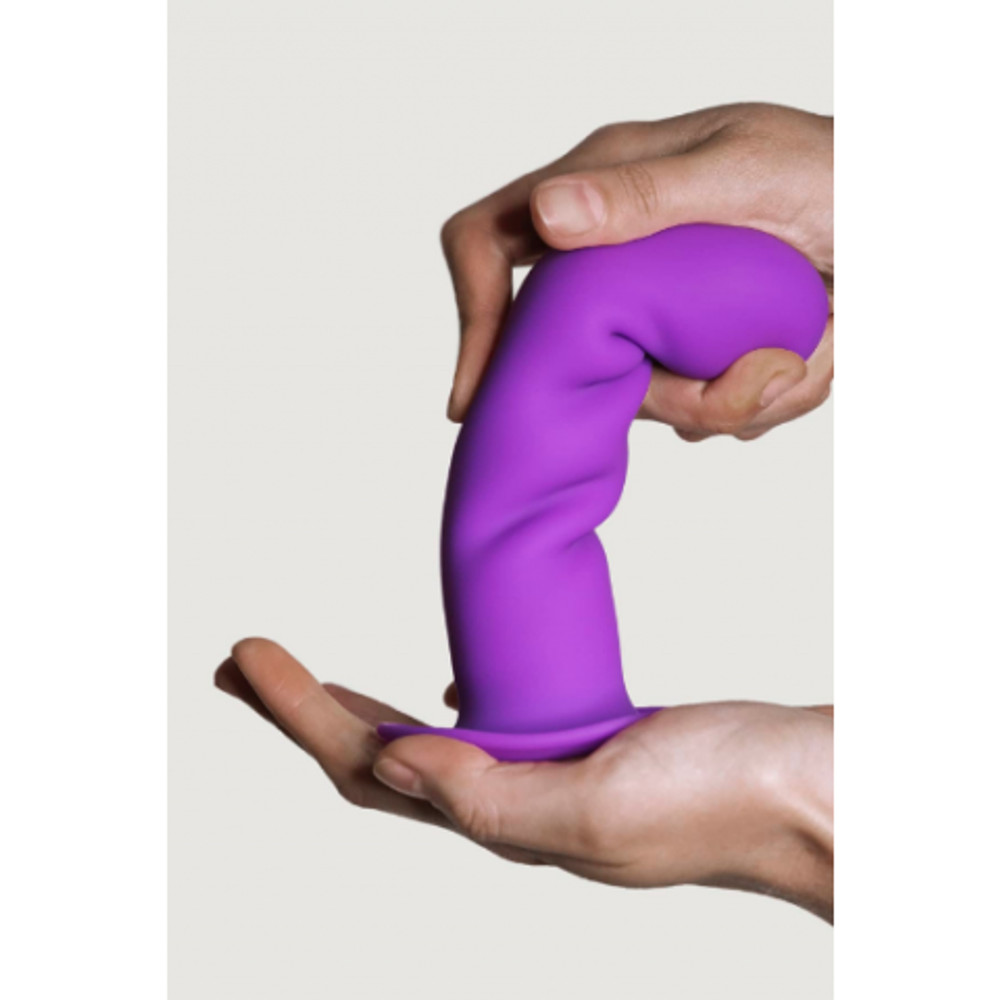 Фаллоимитатор Adrien Lastic Hitsens 3 (18,2×4,3 см), лиловый