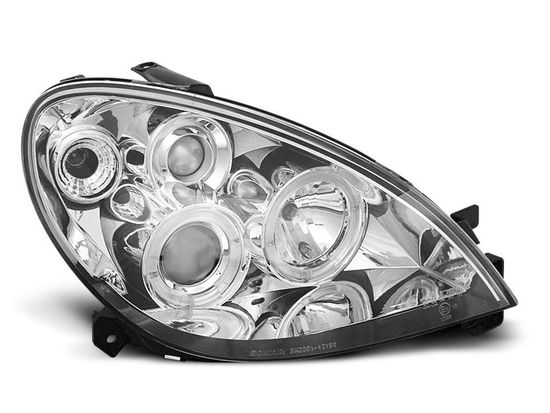 Передние фары ANGEL EYES CHROME для Citroen Xsara