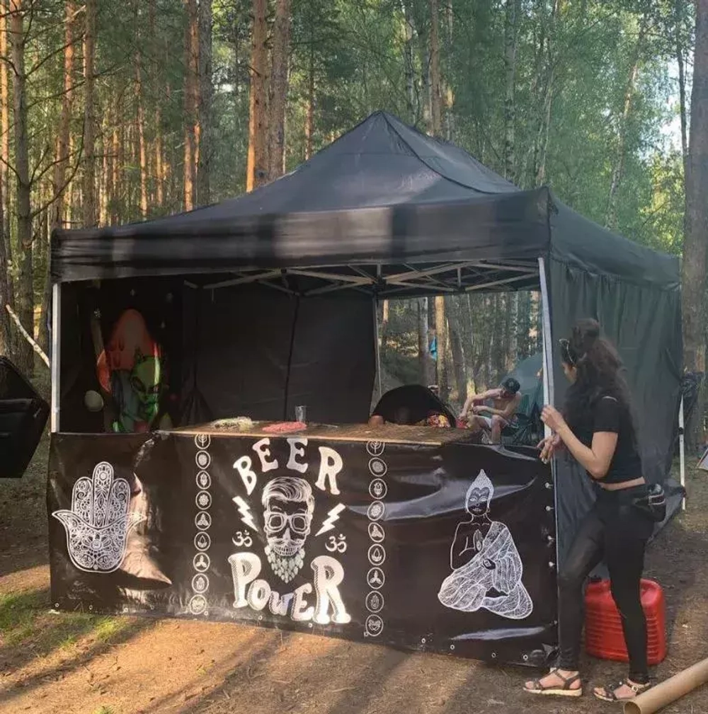 Шатёр-гармошка Helex 4342