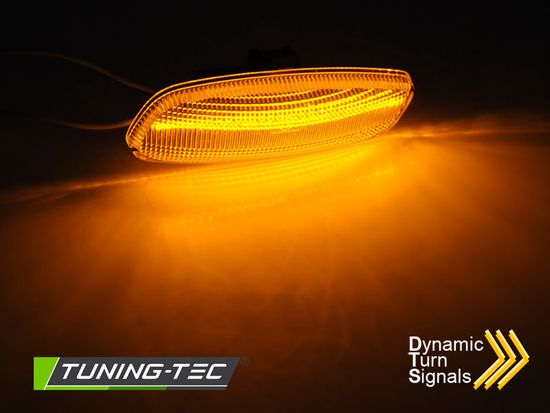 Светодиодные боковые указатели поворота в зеркалах WHITE LED для PEUGEOT 207, 308, 3008, 5008, CITROEN C3, C4, C5