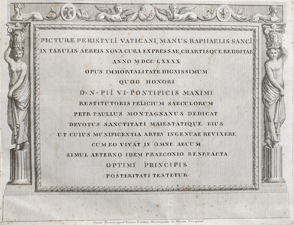 Библия Рафаэля Санти. Гравюры. 1790