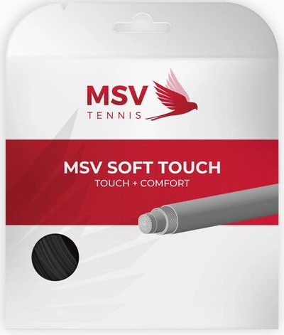 Теннисные струны MSV Soft Touch (12m) - black