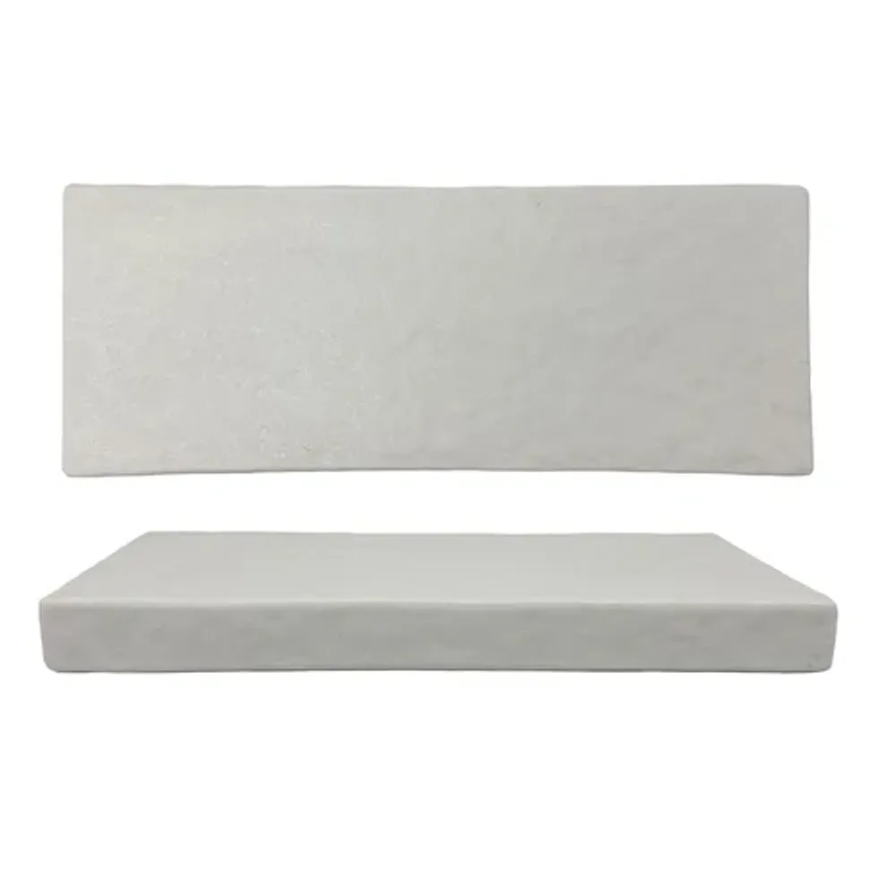 Блюдо прямоугольное 30,6*12 см h3 см брусок для закусок White Matt Panasia P.L. Proff Cuisine [2]