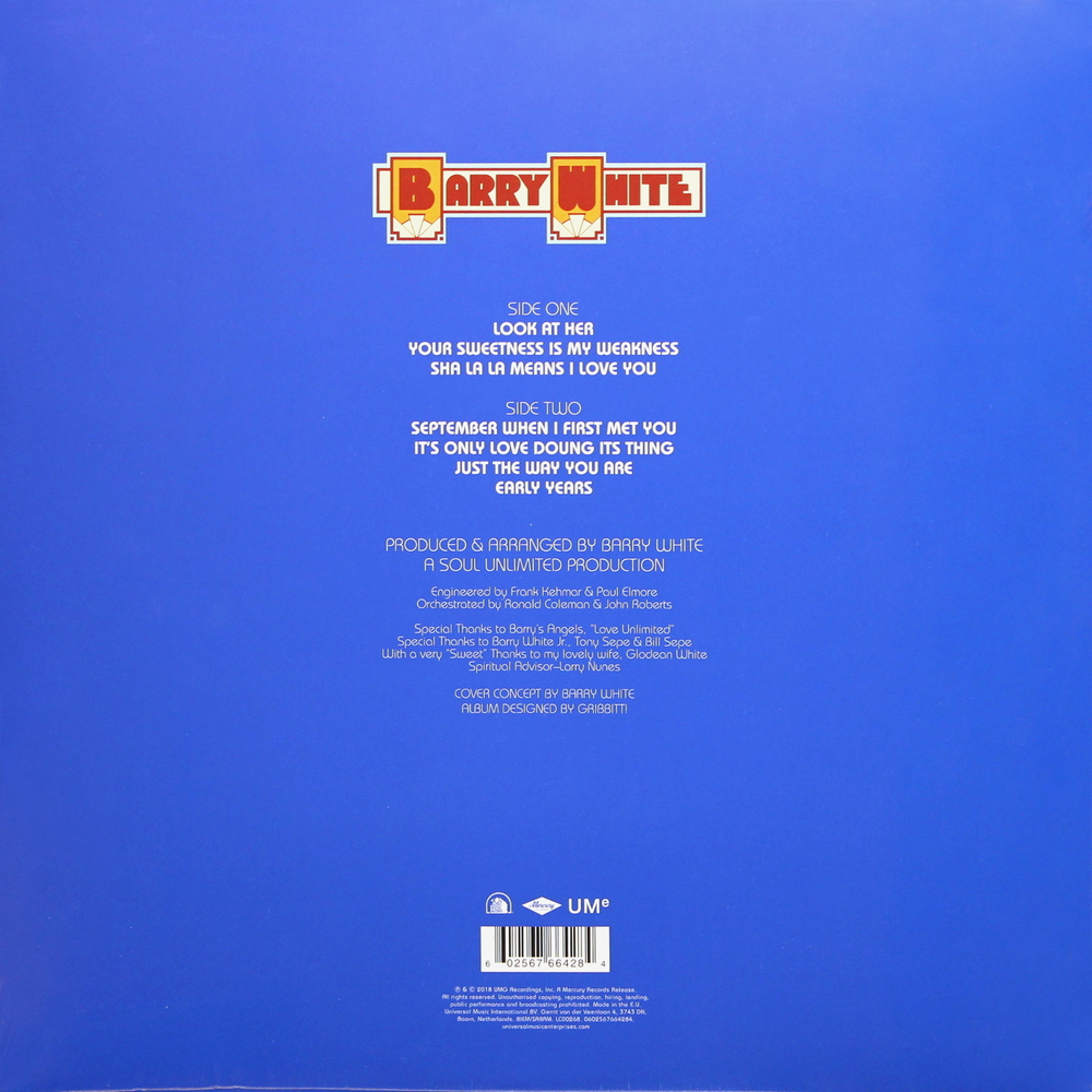 Barry White / The Man (LP)