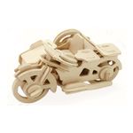 Пазл 3D 13.5х11х7 см, ROT-012, мотоцикл, Rezark ROT-012