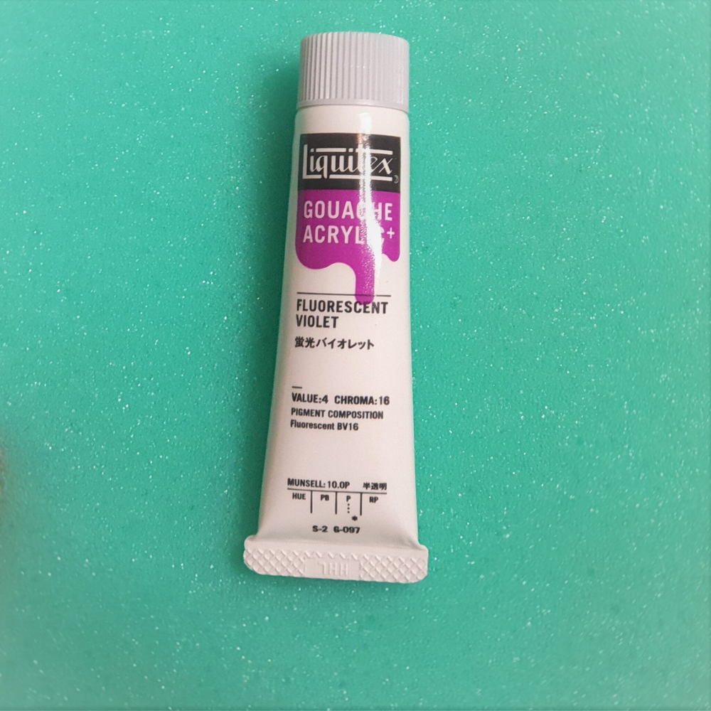 Краска Fluorescent Violet Liquitex™ (20 мл., акриловая гуашь )