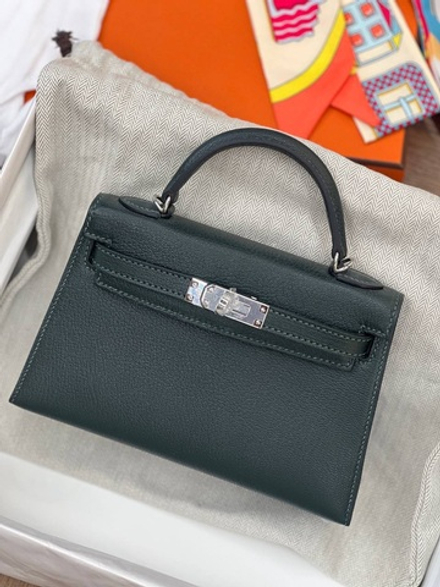 Сумка Hermes Kelly Mini Epsom ручной шов