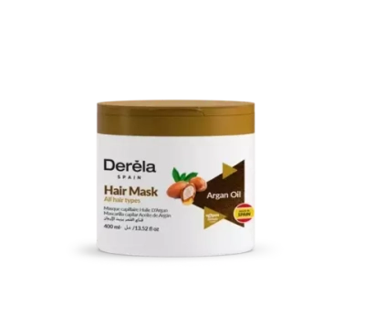 DERELLA  Маска для волос 400мл ARGAN OIL/АРГАНОВОЕ МАСЛО*12