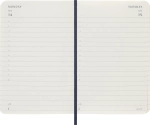 Ежедневник Moleskine (DSB2012DC2) Classic Soft Pocket 90x140мм 400стр. мягкая обложка синий сапфир