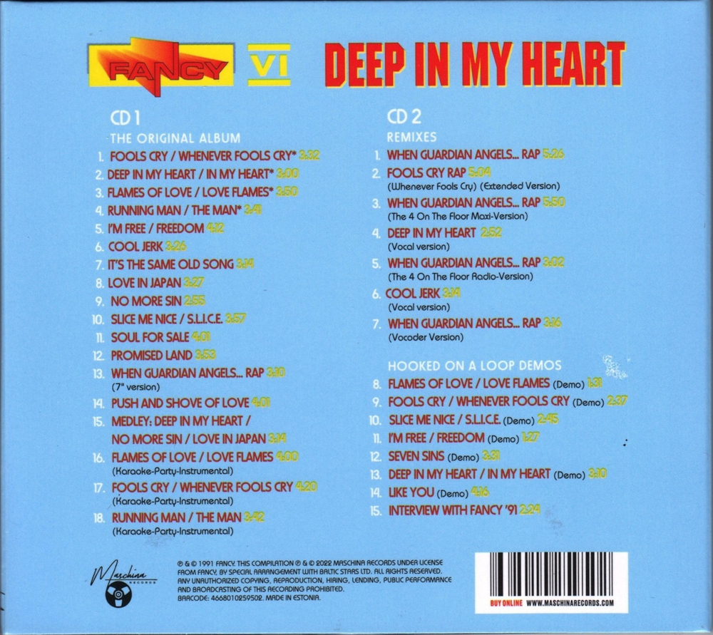 Fancy — Six: Deep In My Heart (2CD)