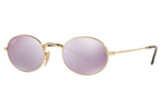 Ray Ban Oval Flat Lenses RB3547N 001/8O / 51