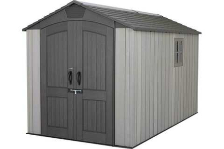Пластиковый хозблок LifeTime WoodLook 7x12