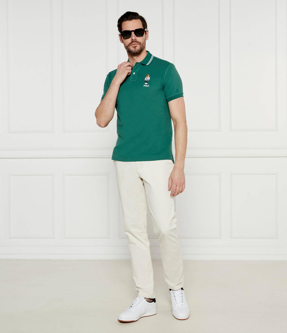 Поло POLO RALPH LAUREN - зеленый(710963817)