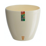 Вазон двойной с картриджем "DECO TWIN PLUS" 12.0 Л., Крем (М)*