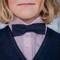 Галстук-бабочка "Джинс"