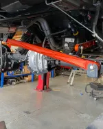 Стабилизирующая тяга из цельного алюминия с Ultra-Flex шарниром для Bronco Raptor 2022+ Форд Бронко Раптор