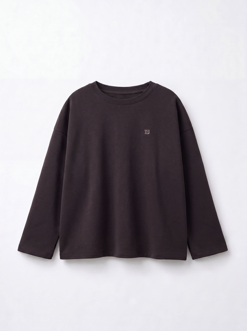 ЛОНГСЛИВ ОВЕРСАЙЗ PATTERN II BRAUN
