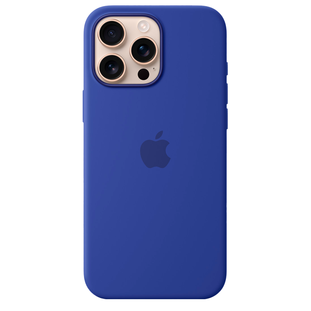 Силиконовый чехол с поддержкой MagSafe Apple Silicone Case для iPhone 16 Pro Max, Ultramarine (Ультрамарин)